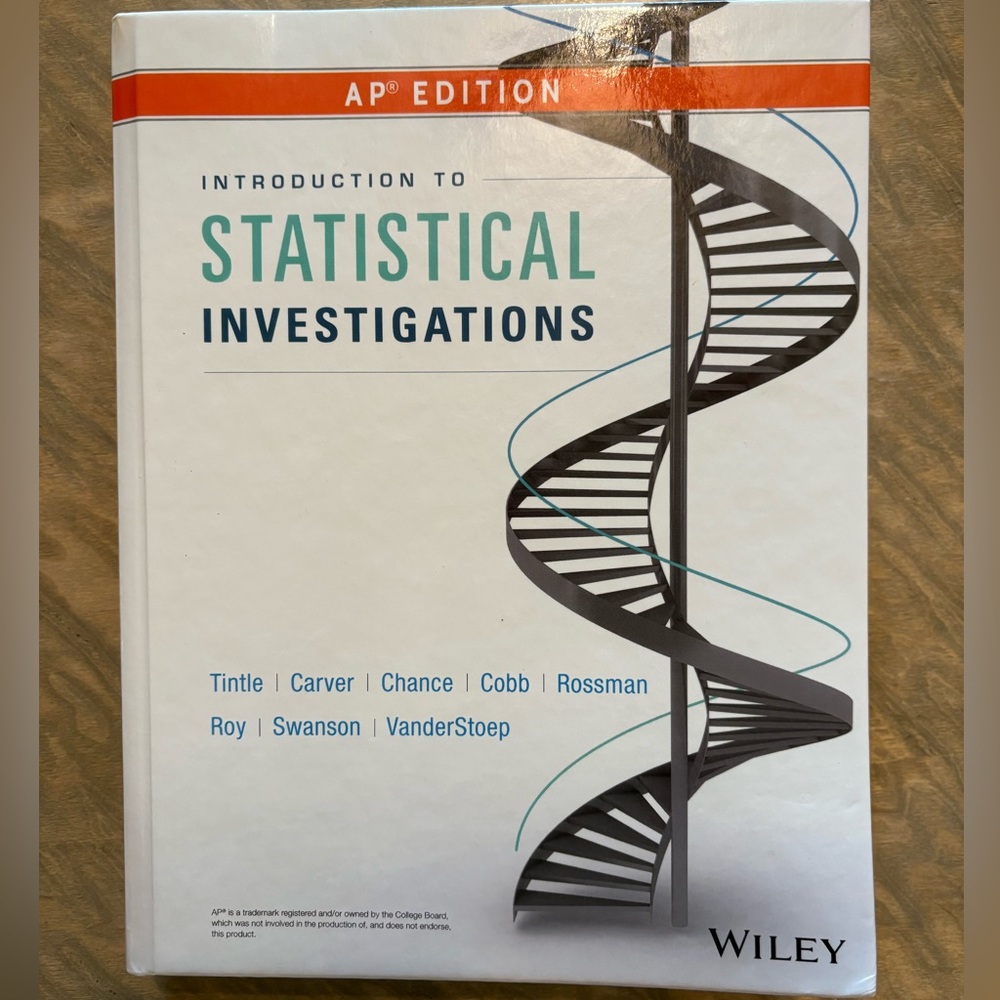 Statistical Investigations AP Edition